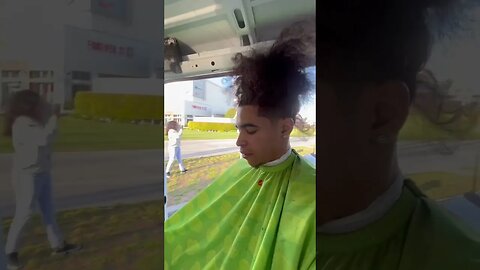 Shocking Transformation: Stylist Gives Epic Low Bald Taper at the Beach...IN A VAN?!