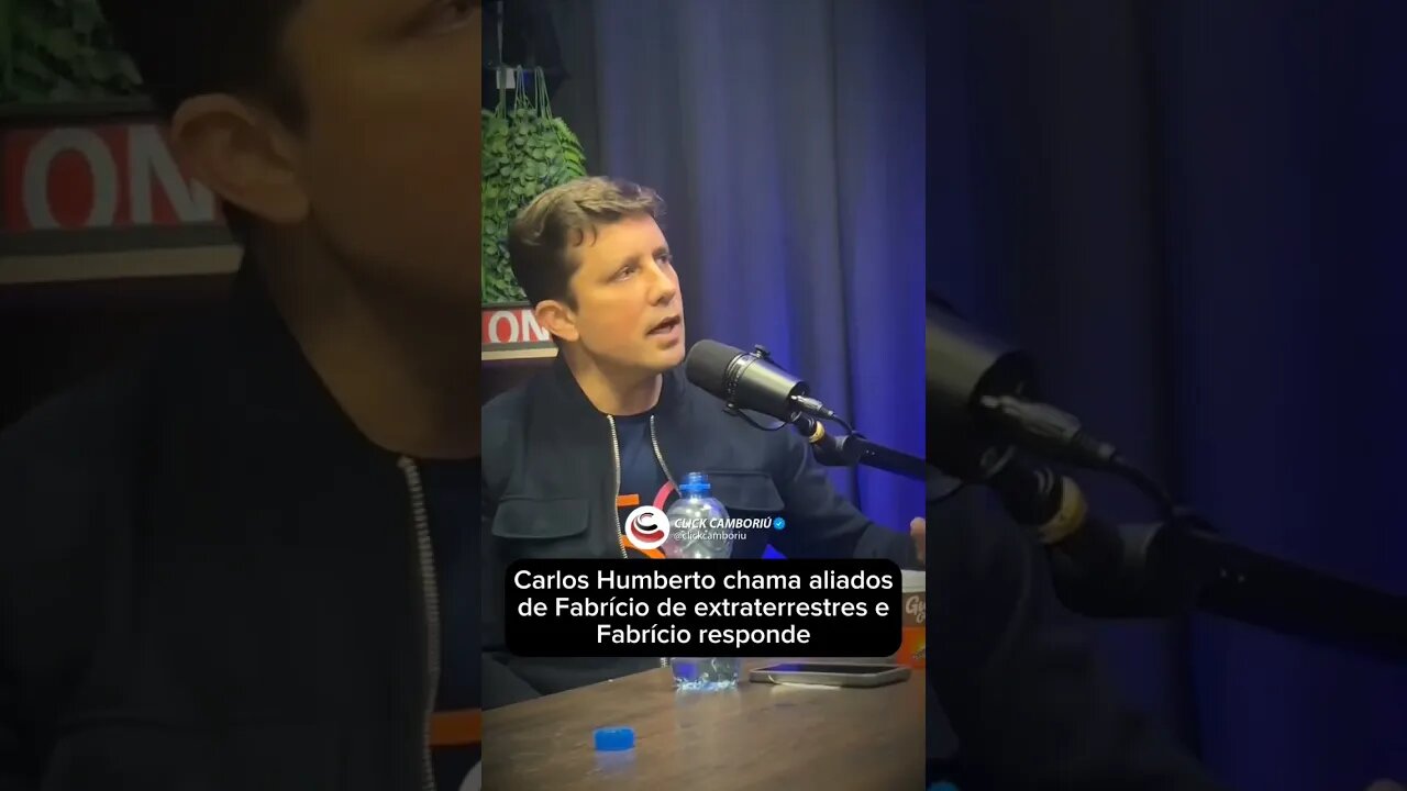 Fabrício responde provocação de Carlos Humberto