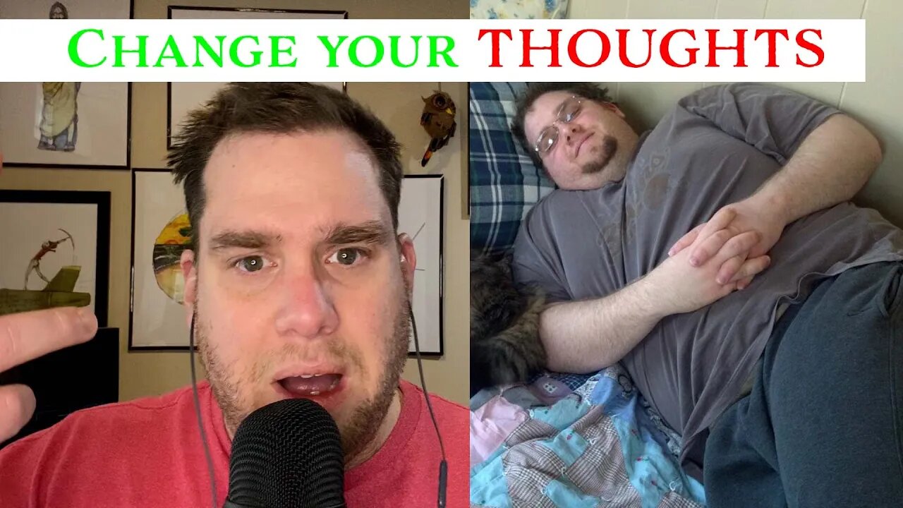 Man CHANGES HIS THOUGHTS in order to LOSE 130 POUNDS // CHANGE YOUR THOUGHTS to CREATE what you WANT