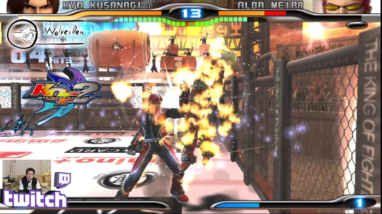 (PS2) KOF Maximum Impact 2 - 25 - Hard Challenge - Level 9