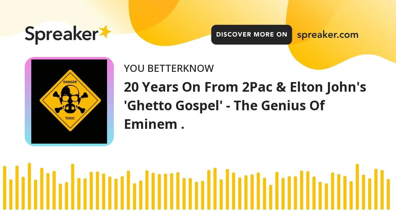 20 Years On From 2Pac & Elton John's 'Ghetto Gospel' - The Genius Of Eminem .