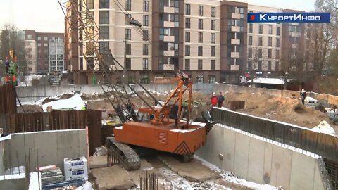 Новое защитное сооружение гражданской обороны возводят в Сестрорецке