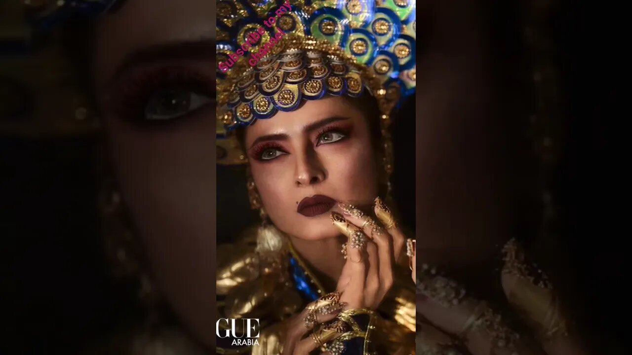 Rekha's Vogue Feature #iconicfashion#voguearabia#shorts#viral