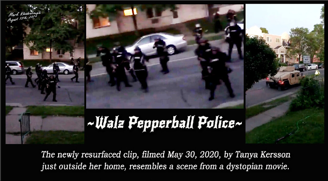 Walz Pepperball Police