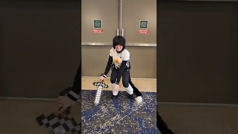 Epic #Cosplay and Really cool #Minecraft Sword #Necronimicon