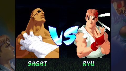 Street Fighter 30th Anniversary Collection: SFA2 (Steam) Sagat vs. Ryu