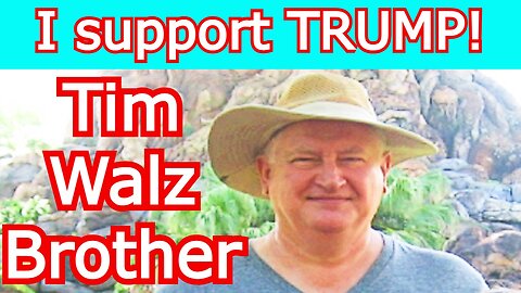 Jeff Walz, Tim Walz brother supports TRUMP!🔥🔥🔥