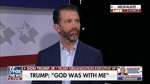 Donald Trump, Jr. On Father Escaping Assassination Attempt: That Was God Trying To Save Our Country