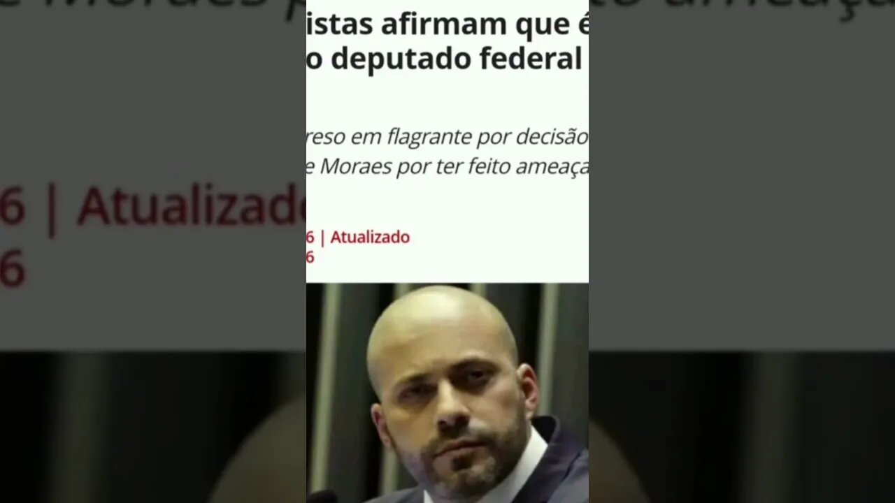 Vandalismo antidemocrático, prisão de deputado democrático?