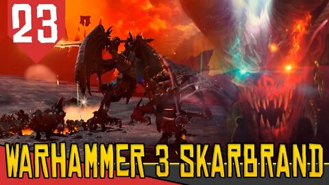 Alma do PRINCIPE DE KHORNE- Total War Warhammer 3 Skarbrand #23 [Série Gameplay Português PT-BR]