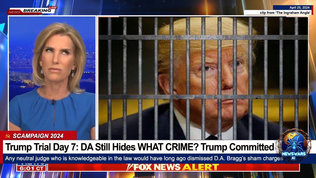 New York D.A. Still Hiding WHAT CRIME? Trump Trial Day 7.