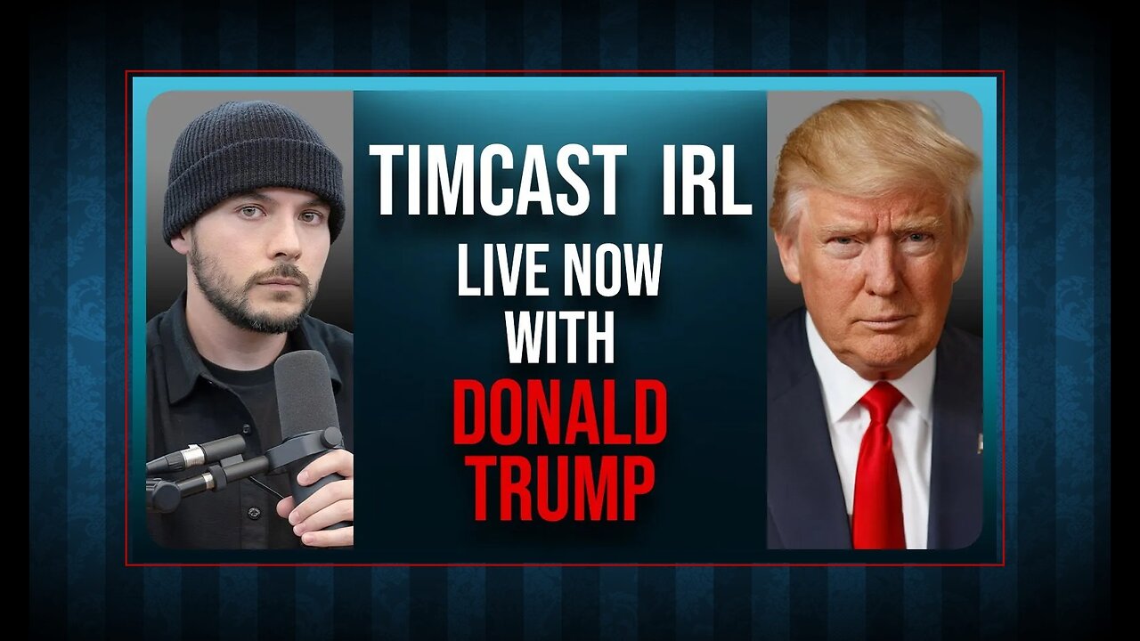 President Trump Talks Immigration & War WIth Tim Pool w/ Trump & Kash Patel