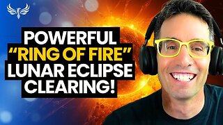 RING OF FIRE - Free Lunar Eclipse CLEARING Tonight (POWERFUL)! Michael Sandler LIVE