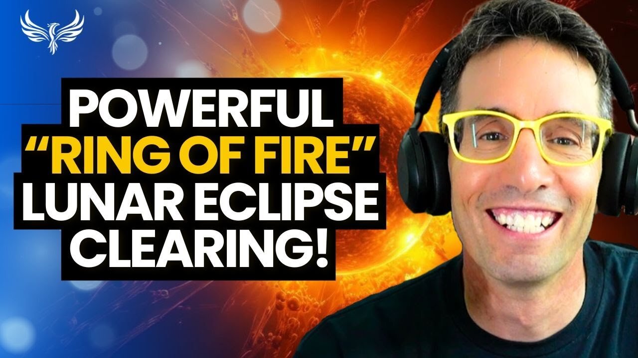 RING OF FIRE - Free Lunar Eclipse CLEARING Tonight (POWERFUL)! Michael Sandler LIVE