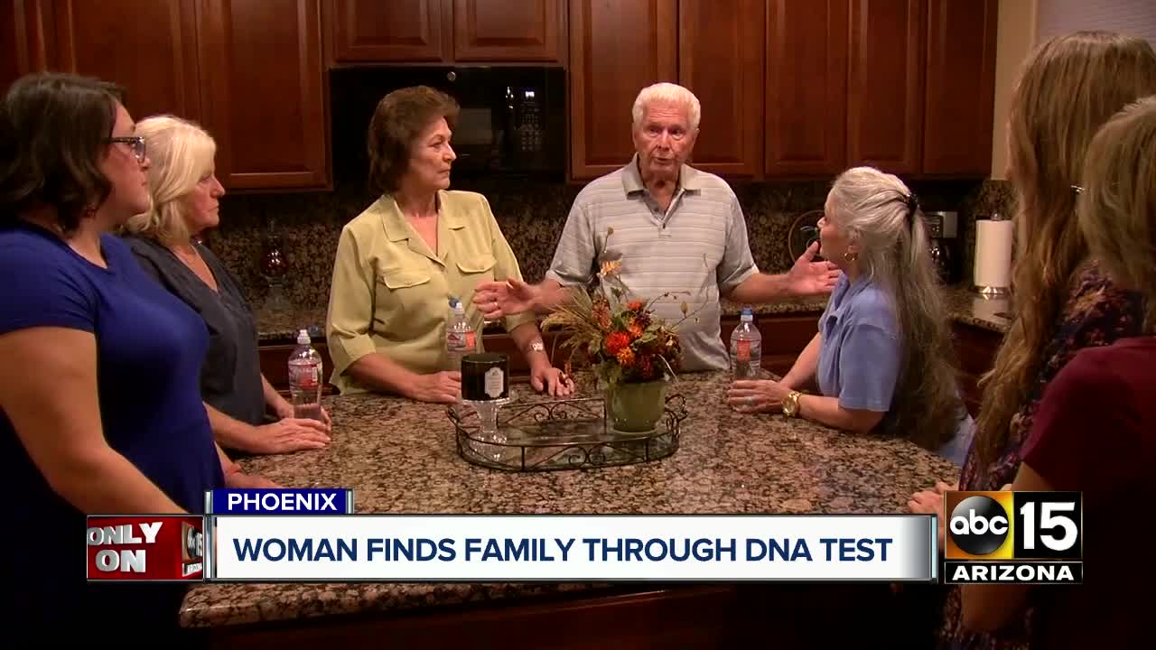 DNA testing leads Valley woman to unknown family members living nearby