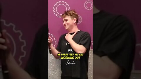 Working Out Paralyzed His Leg