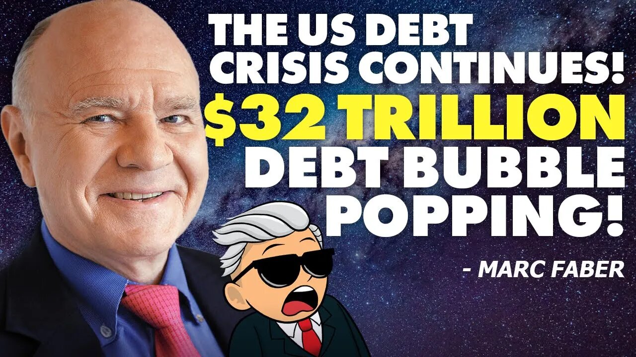 The US Debt Crisis Continues! $32 Trillion Debt Bubble Popping!