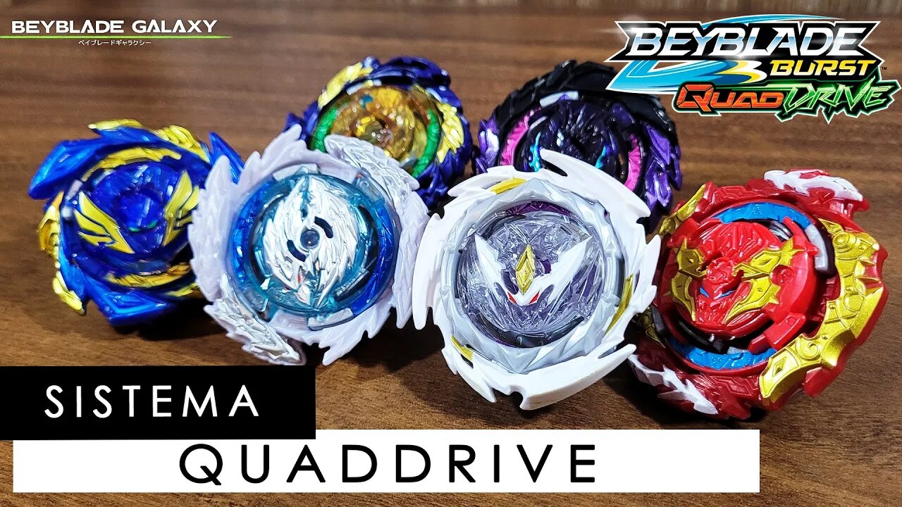 Os sistemas de BEYBLADE BURST - Parte 17 - QUADDRIVE