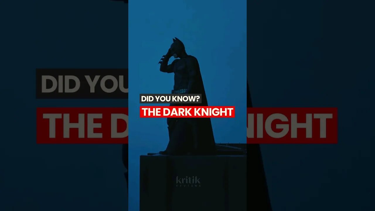 Facts you probably didn't know about The Dark Knight - Part 2