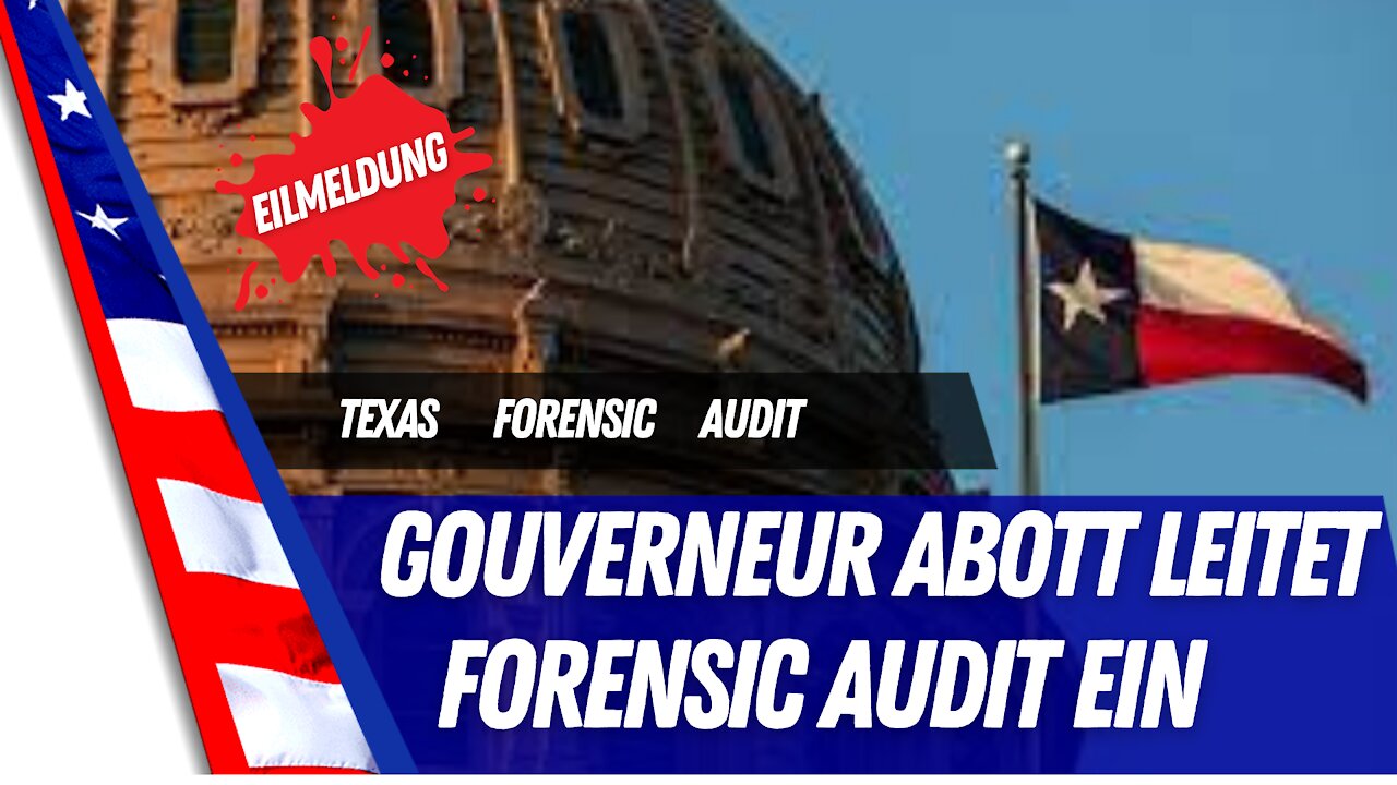 Texas verlangt Forensic Audit.