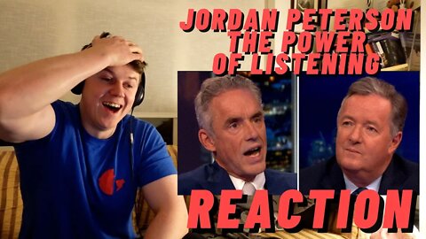 Jordan Peterson Teaches Piers Morgan The Power Of Listening! ((REACTION!!))