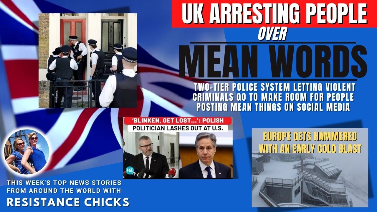 Nigel Heckled For Exposing UK Arrests Over Mean Words - Poland MEP To Blinken: Get Lost! 9/15/24