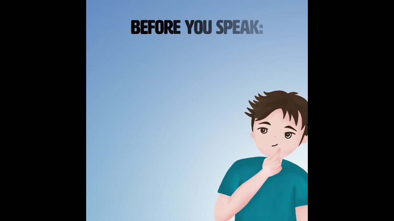 Think before you speak [GMG Originals]