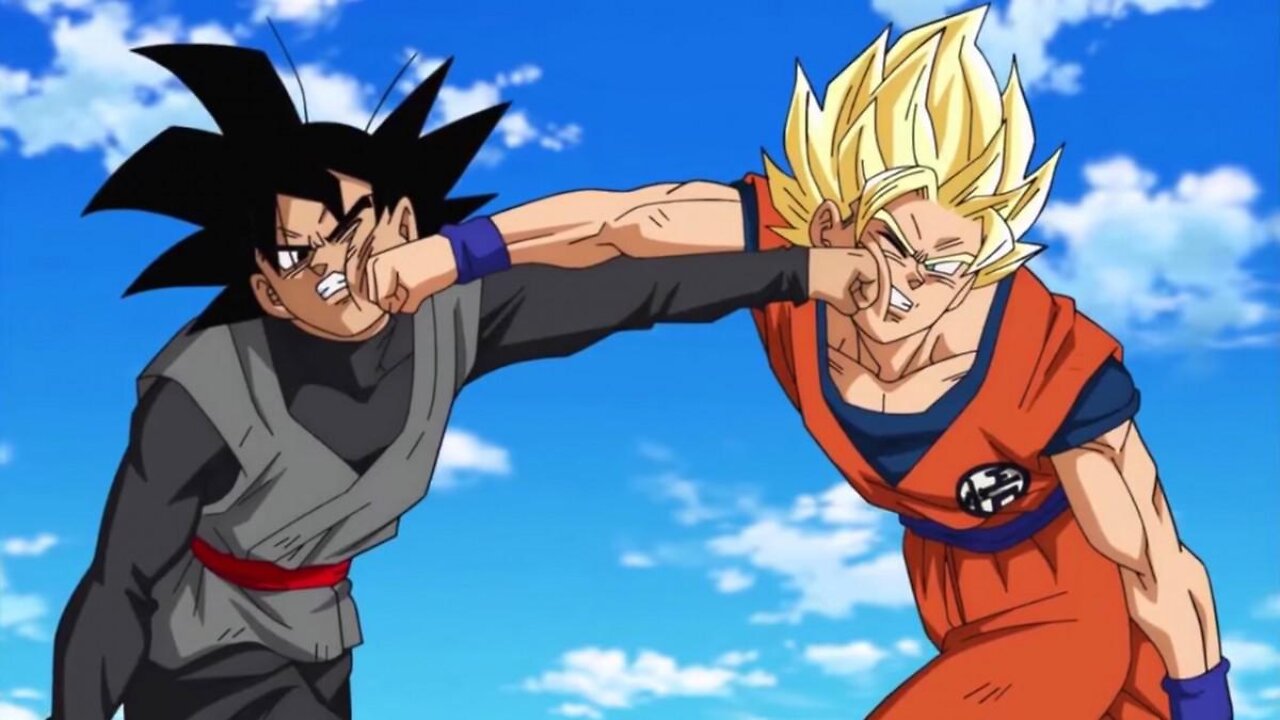 ‏ Goku VS Goku Black