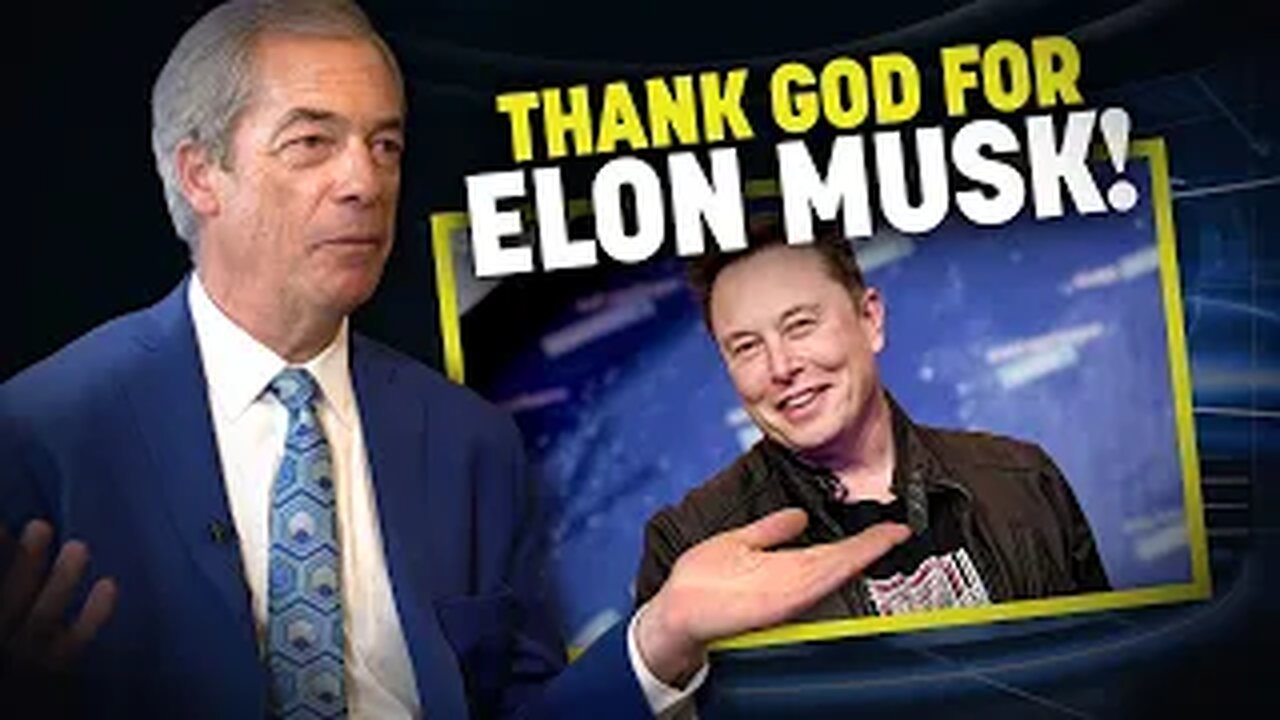 Nigel Farage Talks Elon Musk & The BBC | Social Media VS Traditional Media