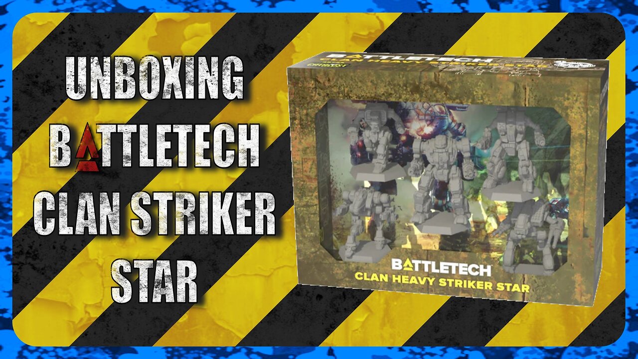 Unboxing Battletech Clan Striker Star : TTM Ep040