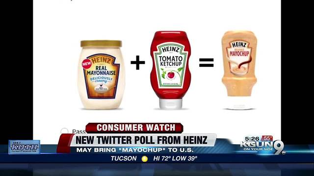 Heinz offers 'Mayochup' blend to U.S. consumers in Twitter poll