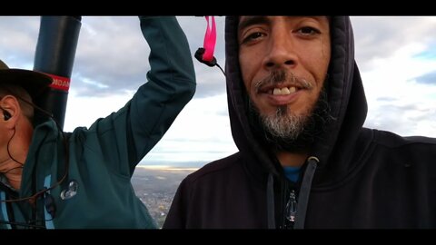 Flying High at Albuquerque International Balloon Fiesta 2021 with Dawn Patrol in Polar Dawn Balloon