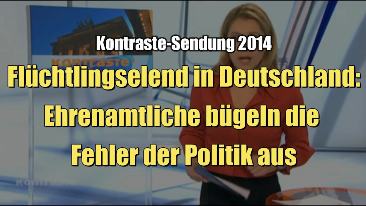 Flüchtlingselend in Deutschland: Ehrenamtliche bügeln die Fehler der Politik aus (Kontraste I 30.10.2014)