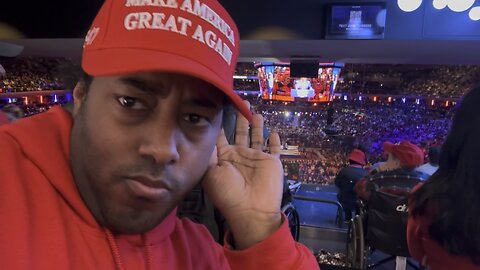 Baron Tremayne Caple/Foxy Kitsune Fox: Donald Trump, Madison Square Garden, Manhattan, New York City