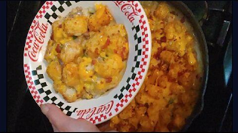 Tater Tot Casserole, No Canned Soup!