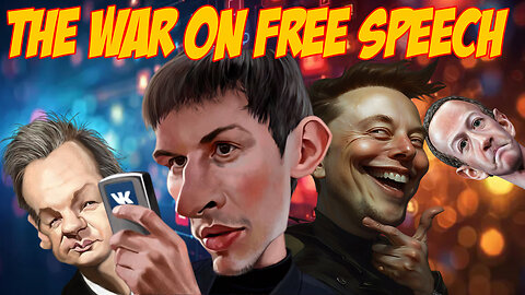 Free Speech under Attack as CEO of Telegram Arrested Is Rumble and X Next