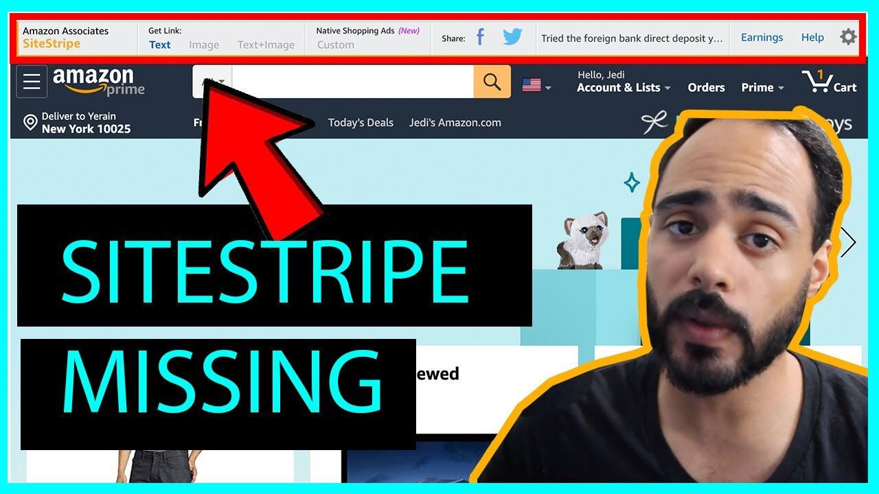 How to Enable the Amazon SiteStripe (Easy Fix) 🤘 Troubleshoot Help for AMZ Affiliate Marketers