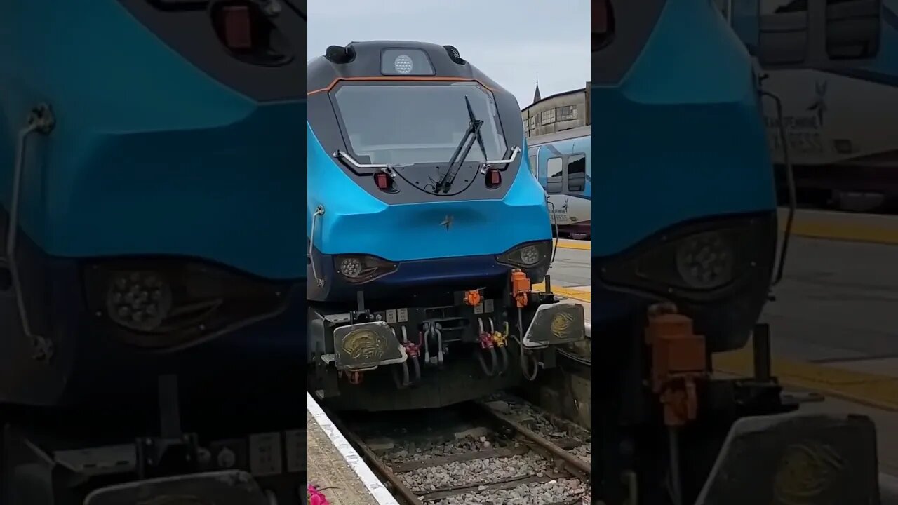 Trains at Scarborough #trains#yorksire#sea