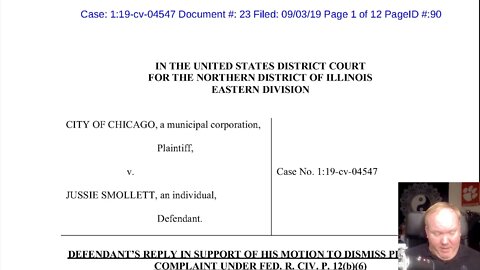 Jussie Smollett Filed Motion to Dismiss. I react.