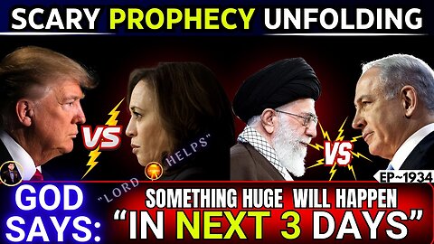 GOD SAYS! "NEXT 3 DAYS WILL BE DECIDING"- USA & Israel Trump Prophecy! God's Message Today