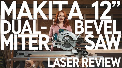 Makita 12" Miter Saw: A Portable Powerhouse for Precise Cuts