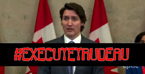 THIS IS WHAT TRUDEAU ROADKILL LOOKS LIKE IN THE HEADLIGHTS OF A 50K TRACTOR TRAILER FREEDOM CONVOY!!