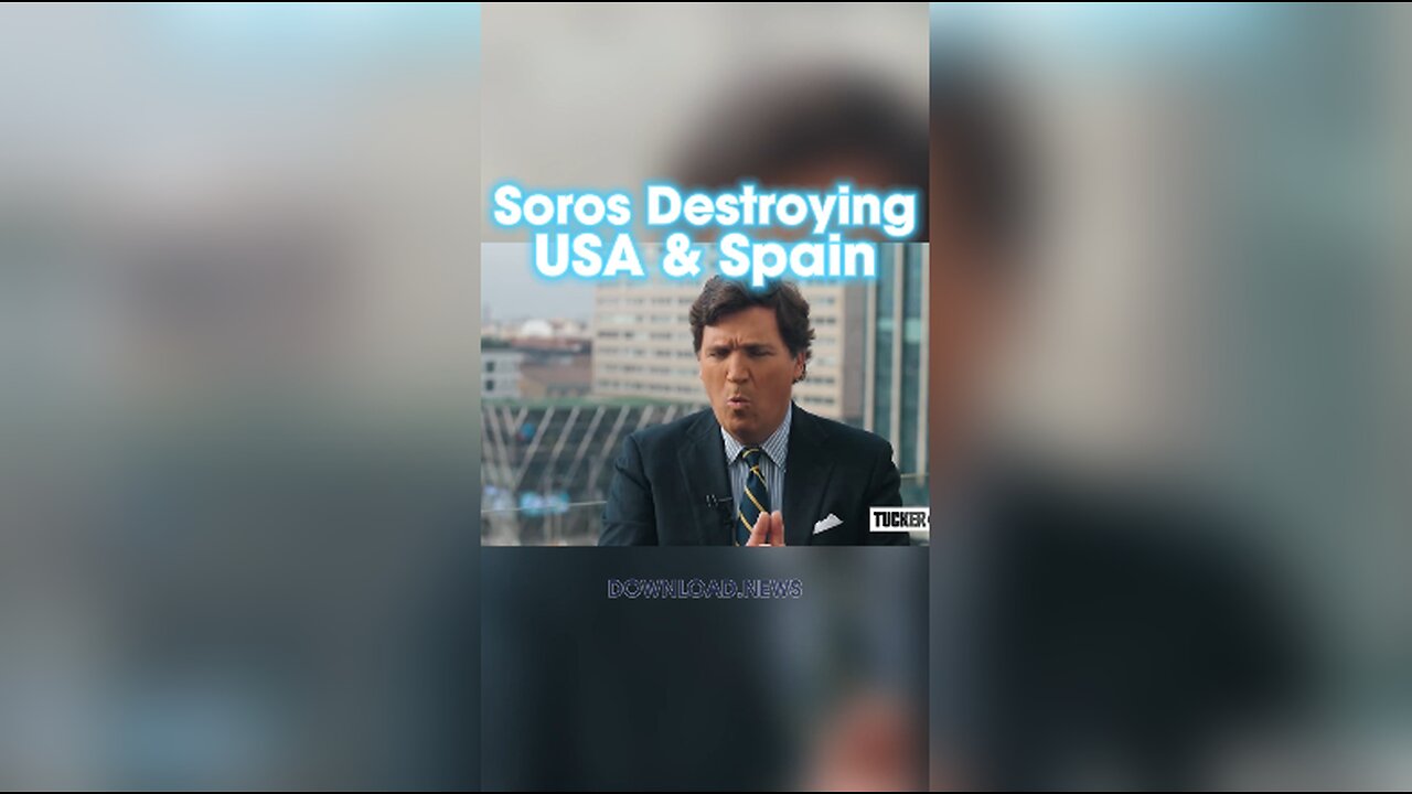 Tucker Carlson & Santiago Abascal: Soros is Pushing The UN's Replacement Migration Plan in America & Spain - 11/17/23