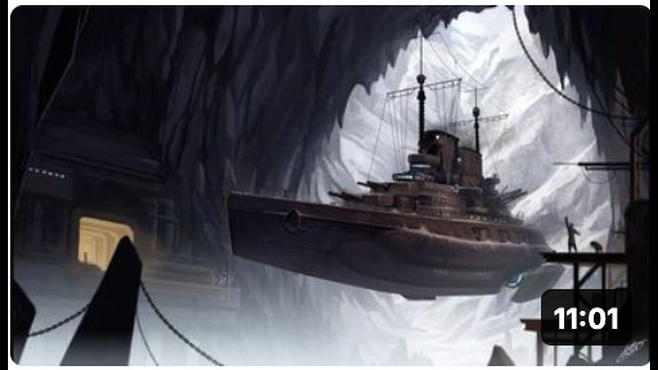 ANTARCTICA - HOME TO LOST HIGHLY ADVANCED WARSHIPS - UNDENIABLE EVIDENCE REVEALED