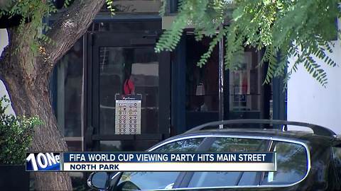 Largest FIFA World Cup viewing on West Coast at North Park on Sunday