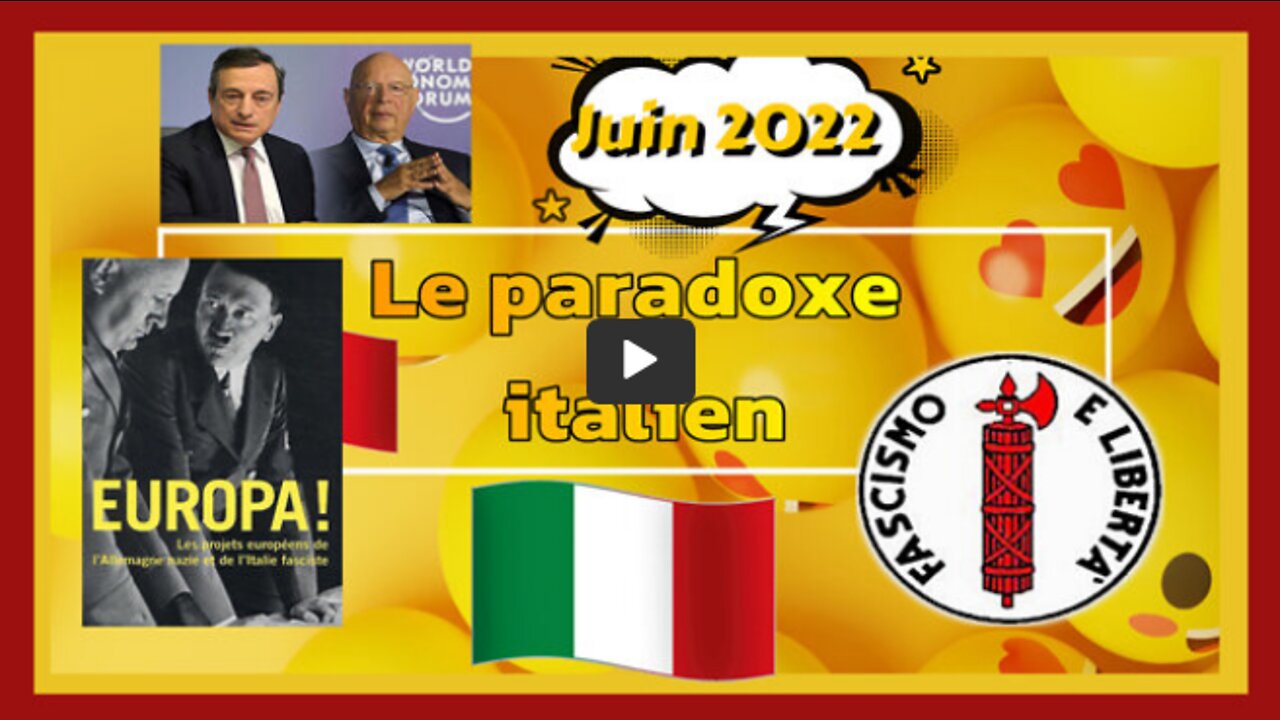 ITALIE Le paradoxe italien. 06.2022