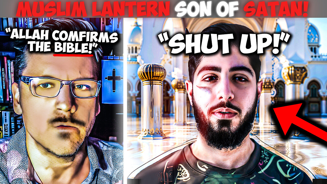 Muslim Lantern PANICS After Christian EXPOSES HIS HYPOCRISY & LIES