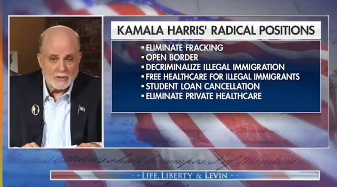 Mark Levin Exposes Kamala Harris' Radical Record