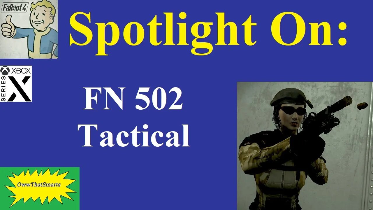 Fallout 4 (mods) - Spotlight On: FN 502 Tactical