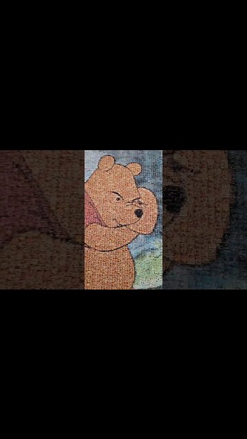Winnie the Pooh 🧩 #puzzle #disney #satisfying #shorts